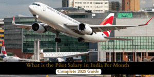 What is the Pilot Salary in India Per Month