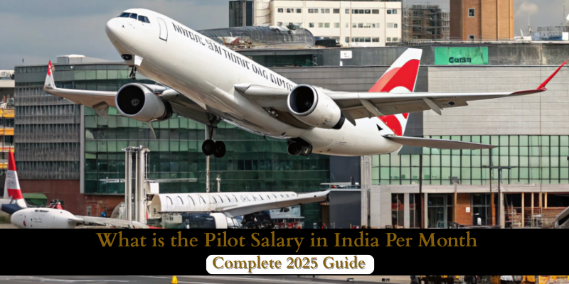 What is the Pilot Salary in India Per Month